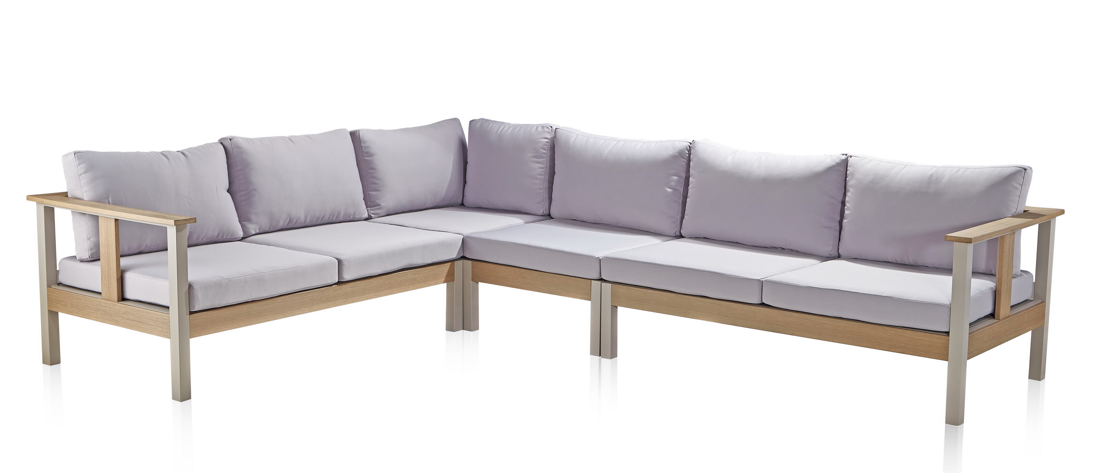 good price and quality Composite Patio Furniture Aluminum Outdoor Sofa in china