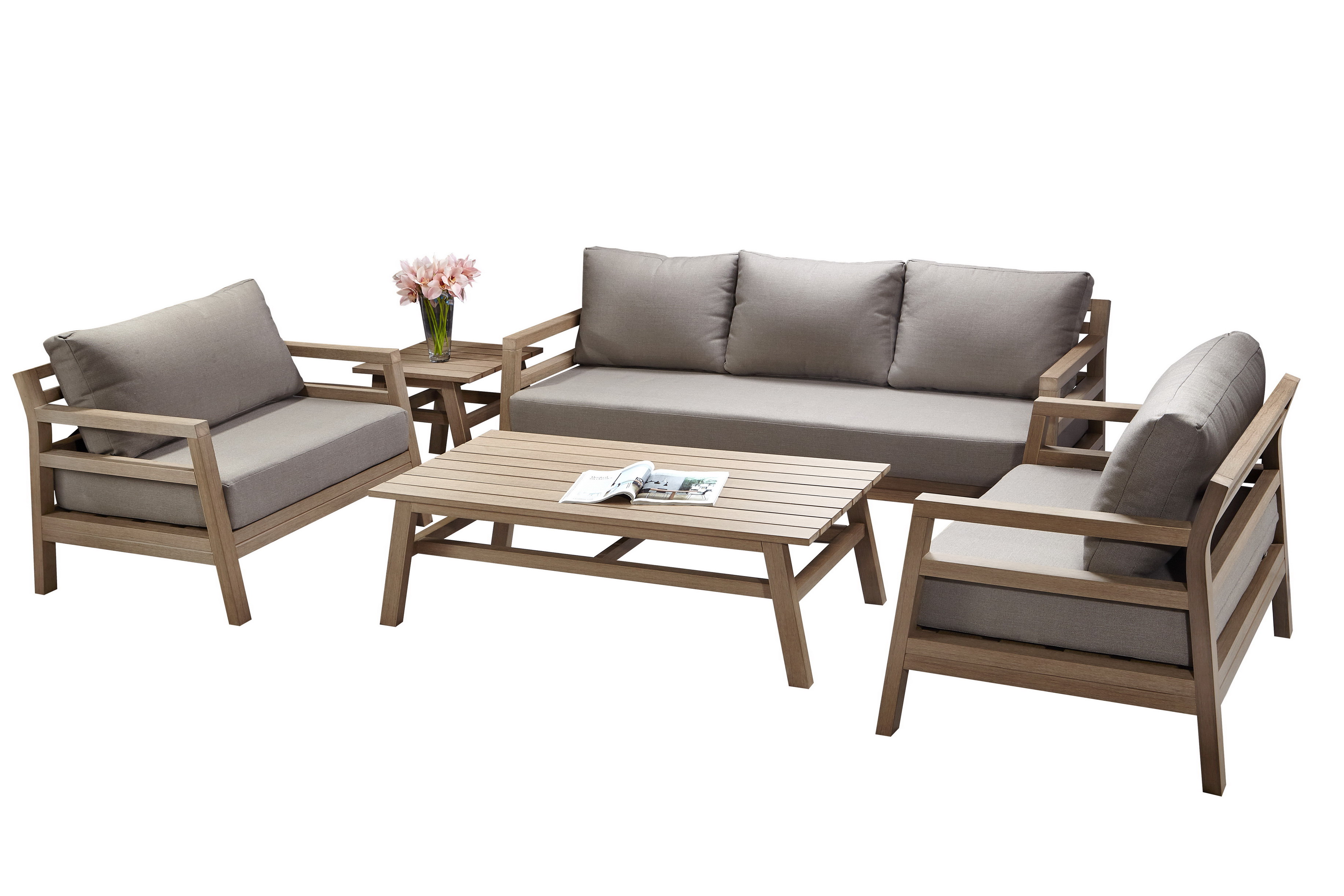 Outdoor Patio Furniture Polymer Sofa